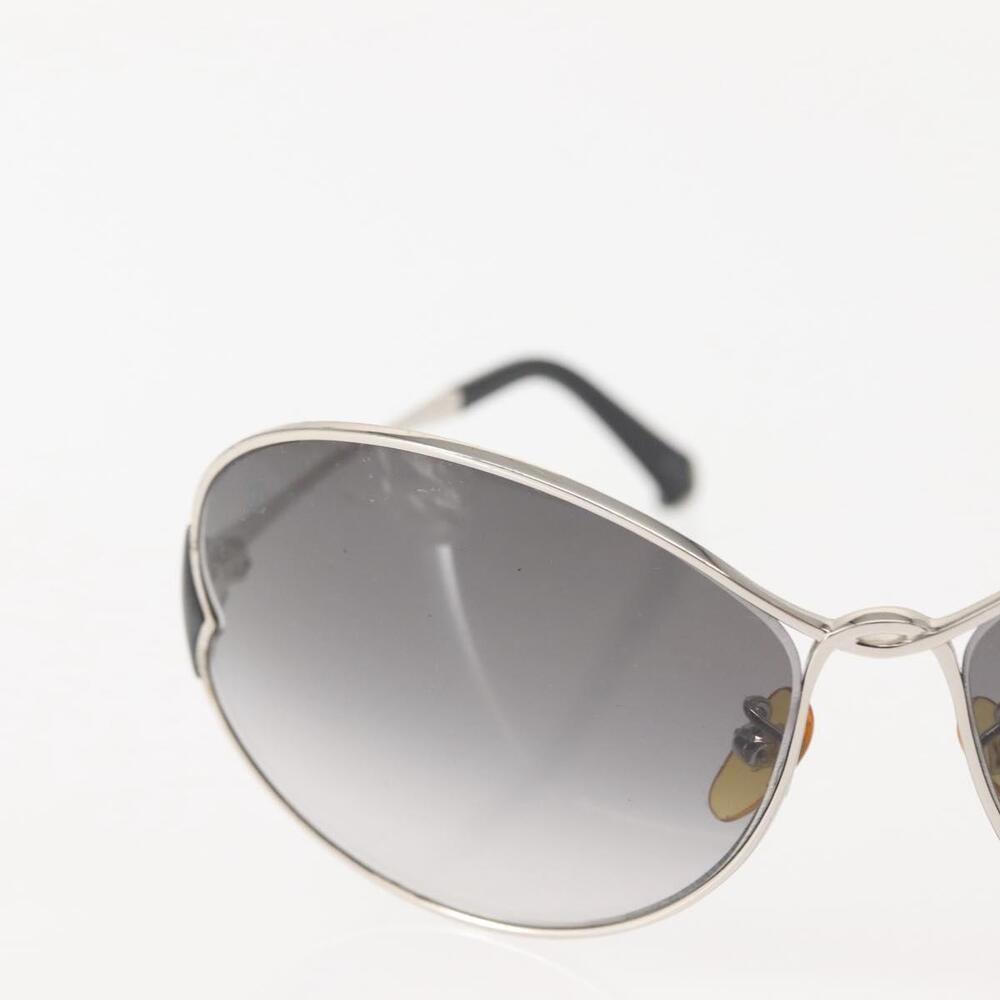 LOUIS VUITTON Daisy Sunglasses Metal Silver Z0261U LV Auth 143996 - Picture 3 of 13